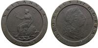 GB Großbritannien ab 1708 2 Pence Ku Georg III, kleine Randstöße, Cartwheel -