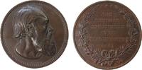 Belgien Medaille 1881 Bronze Conscience Hendrik (1812-1883) - flämischer Schriftsteller, Büste nach rechts / Mehrzeiler, v. Wiener, ca. 61 MM, Ra...