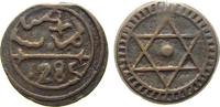 Marokko 4 Falus Br Sidi Mohammed IV, AH1285, Marrakesh, Valentine 135 var. -