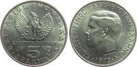 Griechenland 5 Drachmai KN Konstantin II, Königreich -