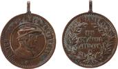 Schweiz tragbare Medaille Bronze Zwingli Ulrich (1484-1531) - auf seinen 400. Geburtstag, Brustbild nach rechts / Mehrzeiler im Kranz, unsigniert, ca. 24, -