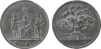 vor 1914 Medaille Zinn Christian VIII. von Dänemark - auf den offenen Brief des Königs, Schleswig-Holstein, Germania auf Thron sitzend - links und -