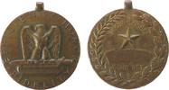 tragbare Medaille o.J. Bronze USA - für gutes Verhalten in der Armee, for good condut, Adler auf Buch und Schwert / Stern, ca. 31,5 MM ss-vz