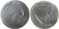 Speyer Medaille Silber Speyer - 30. Süddeutsche Münzsammlertreffen, Stadtansicht mit Dukat / Adler und Dom, von W. Godec, ca. 55 MM, ca. 61.05 G -