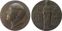Frankreich Medaille Bronze Jovy Ernest (1859-1933) - auf seinen Tod, von seinen Freunden, Büste nach links / stehende weibliche Gestalt mit aufgesch -