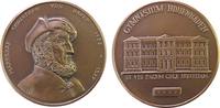 Städte Medaille Bronze Baden-Baden - auf das Gymnasium Hohenbaden, Brustbild Markgraf Christoph von Baden nach rechts / das Gymnasium, v. Victor -