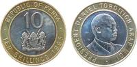 Kenia 10 Shilling Bi-Met Daniel Toroitich Arap Moi -