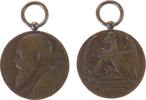 vor 1914 tragbare Medaille Bronze Friedrich I (1852-1907), Baden, auf sein 50 jähriges Regierungsjubiläum, v. R. Mayer, ca. 33,4 MM, GPH 1798 -
