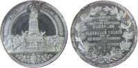 vor 1914 Medaille Zinn Niederwalddenkmal - zur Erinnerung an den deutsch-französischen Krieg 1870/1871, und auf die Errichtung des Niederwalddenk -