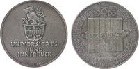 Kalendermedaille Medaille Bronze versilbert Universitätsbund Innsbruck, v. Köttenstorfer, ca. 40 MM, mattiert -