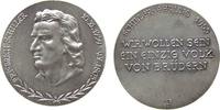 Schiller Medaille Silber Schiller Friedrich (1759-1805) - auf seinen 150. Todestag, Büste nach links / Schrift, ca. 31,5 MM, mattiert -