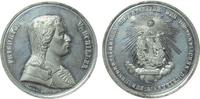 Schiller Medaille Zinn Schiller Friedrich (1759-1805) auf seinen 100. Geburtstag, Dichter, Brustbild nach rechts / Leier, v. Sebald / Drentwett, -