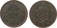 Luxemburg 5 Centimes Br Willem II, A -