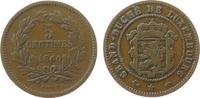 Luxemburg 5 Centimes Br Willem III -