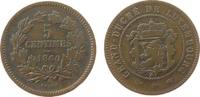 Luxemburg 5 Centimes Br Willem III -