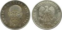Polen 100 Zlotych Ag Janusz Korczak, etwas trübe -
