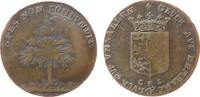 Rechenpfennig Rechenpfennig Bronze Zellerfeld, gekröntest Familienwappen / Baum, C.E.S. - Christoph Engelhard Seidensticker, ca. 20,2 MM -