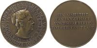 Niederlande Medaille Bronze Wilhelmina (1880-1962) - auf Ihren Tod, Büste nach rechts / Mehrzeiler, ca. 70 MM -