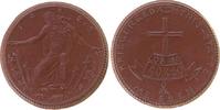 Porzellan Medaille Böttger Steinzeug Kriegergedächnisstätte Meissen, ca. 42 MM -