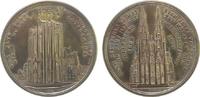 Köln Medaille Kupfer Köln - auf den 100. Jahrstag der Vollendung des Domes, Dom im Bau / vollendeter Dom, ca. 41 MM -