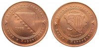 Bosnien Herzegowina 50 Feninga Br Schön 100