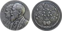 München Medaille Bronze versilbert Gube Max u. Therese - auf Ihre Silberhochzeit, Max Gube (1859-1904 war Medailleur und Steinschneider in Münche -