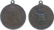 Frankreich tragbare Medaille Bronze Lyon - auf das Boules Turnier, Concours de Boules, Kopf der Marianne nach links / Wappen, ca. 32 MM -