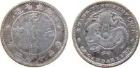China 10 Cents Ag Kwangtung, Kuang Hsü, L&M 136 -