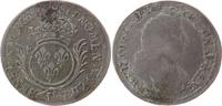 Frankreich 1/2 Ecu aux palmes Ag Louis XIV (1643-1715), P (Dijon), ca.13,3 Gramm -