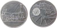 Speyer Medaille Silber Speyer - zur 400. Sitzung der Numismatischen Gesellschaft, Altstadtfest 1997, Antriebsrad einer Dampflokomotive - Gegenst -