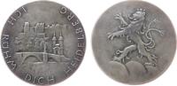 Heidelberg Medaille Silber Heidelberg - Ich rühm Dich Heidelberg, Wappen / Schloß und Brücke, ca. 40 MM, ca. 25 Gramm -