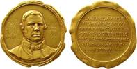 Argentinien Medaille Bronze vergoldet Urquiza (1801-1901), Mitglied der Oligardie und Präsident (1854-1860), v. J.Gottuzzo, ca.58,5 MM -