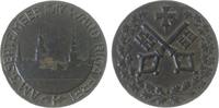 erster Weltkrieg Medaille Eisen Riga - auf die Befreiung von Riga, Stadtansicht / Stadtwappen, ca. 45 MM, etwas Rost -