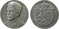 Städte Medaille Silber Kiel - auf die 6. Milchwirtschaftliche Provinzausstellung, Brustbild Carl Petersens halb links / Wappen, ca. 40,5 MM, ca. -