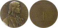 Frankreich Medaille Bronze Lisle Claude Joseph Rouget (1760-1836)- französischer Komponist, (u.a. Chant de guerre pour l'armée du Rhin / Marseillais -