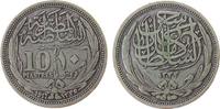 Ägypten 10 Piaster Ag Hussein Kamil (1914-17) -
