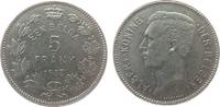 Belgien 5 Francs Ni Albert I (1909-1934), een Belga, der Belgen -