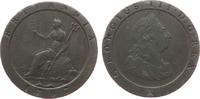 GB Großbritannien ab 1708 1 Penny Ku Georg III -