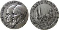Niederlande Medaille Bronze versilbert Freinademetz Josef (1852-1908) und Janssen Arnold - auf die Seligsprechung, Freinademetz war katholischer Orde -