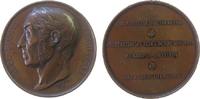 Frankreich Medaille Bronze Blouet Abel (1795-1853) - auf seinen Tod, französischer Architekt, Büste nach links / Mehrzeiler, v. Domard, ca. 72 MM, m -
