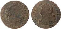 Frankreich 2 Sols Br Louis XVI, BB (Strasbourg), Dupl.1722, Typ: Francais, Zainende -