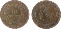 Frankreich 10 Centimes Br Ceres, A (Paris) -