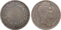 Frankreich 5 Francs Ag Louis Philippe I, A (Paris), erhabene Randschrift -