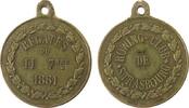Frankreich tragbare Medaille Bronze Strasbourg - Rowing Club, ca. 23,5 MM -