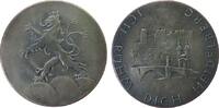 Heidelberg Medaille Silber Heidelberg - Ich rühm Dich Heidelberg, Wappen / Schloß und Brücke, ca. 40 MM, ca. 25 Gramm -