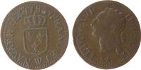 Frankreich 1 Liard Ku Louis XVI, W (Lille), Dupl.1716 -