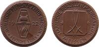 Porzellan Medaille Böttger Steinzeug Deutsche Erden - Jahresschau deutscher Arbeit in Dresden, ca. 30,7 MM -