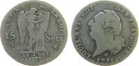 Frankreich 15 Sols Ag Louis XVI, W (Lille) -
