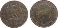 Frankreich 5 Centimes Br Napoleon III, A (Paris), Gad.155 -
