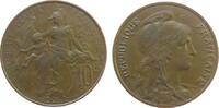 Frankreich 10 Centimes Br Schön 184, Gad.277, Dupuis -